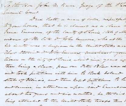 Handwritten document in cursive