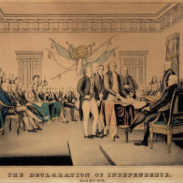 Delegates Signing the Declaration